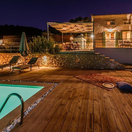 Yiameli Villas With Private Pool Skinaria Ngoại thất bức ảnh