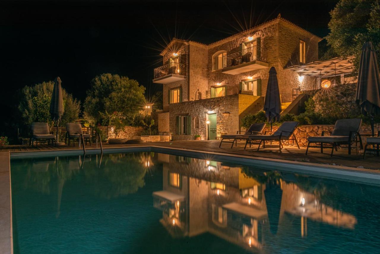 Yiameli Villas With Private Pool Skinaria Ngoại thất bức ảnh